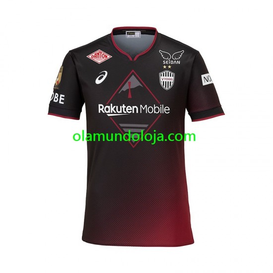 Camisola Vissel Kobe Homem Equipamento Primeiro 2024-2025 Manga Curta